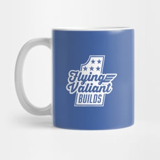 Flying Valiant Builds - (Stunt Style - White on Blue) Mug